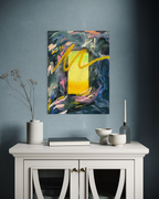 I want to paint my way around it